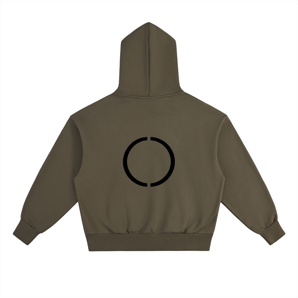 SOLVRA Mens Essential Hoodie Grenz