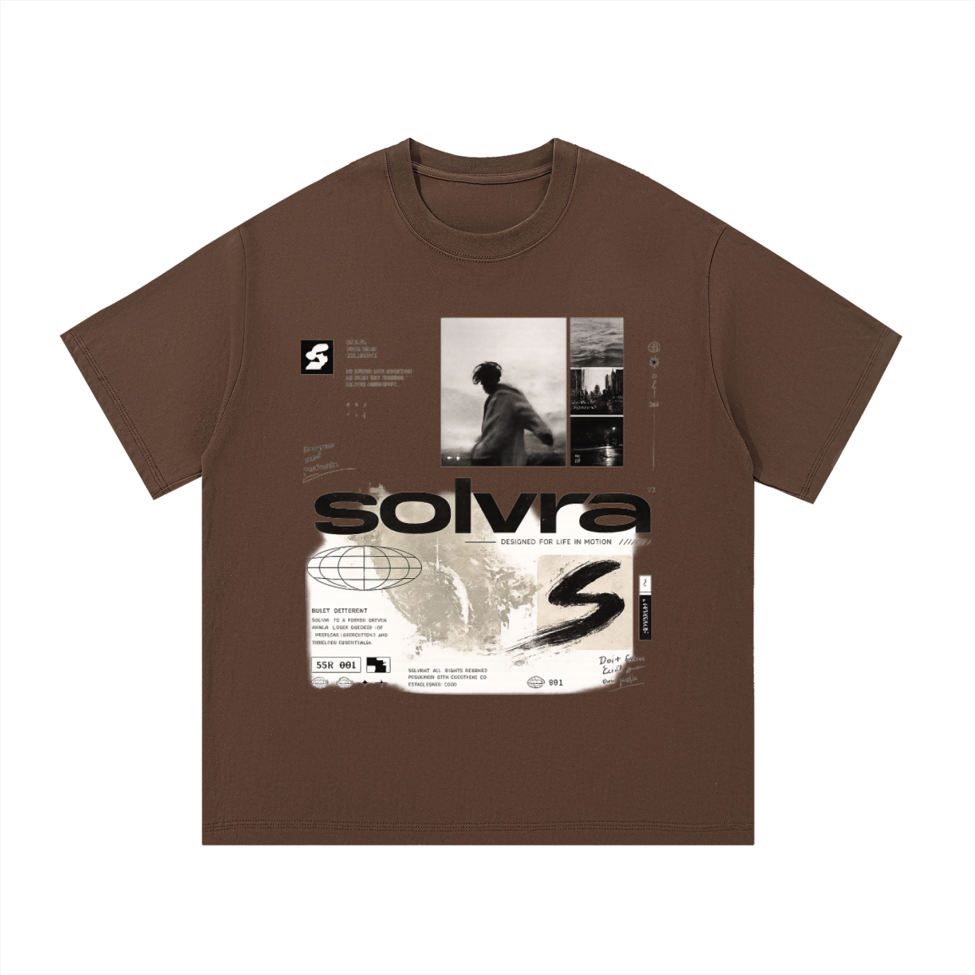 SOLVRA Essential No. 001 Destinations Graphic Tee