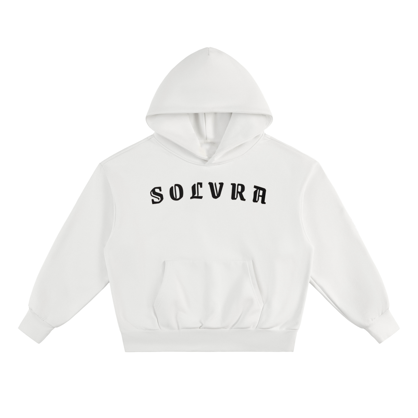 SOLVRA Mens Essential Hoodie Grenz