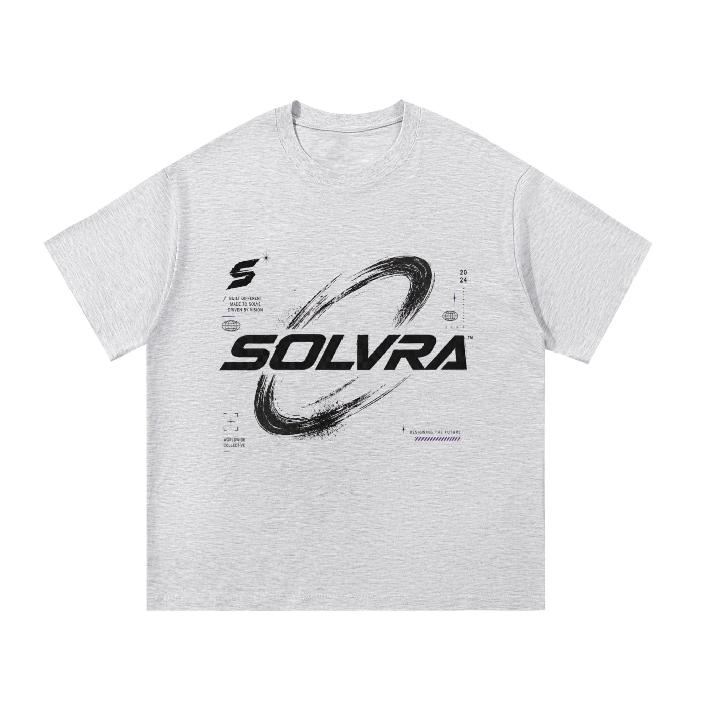 SOLVRA Essential No. 001 Galaxy Graphic Tee
