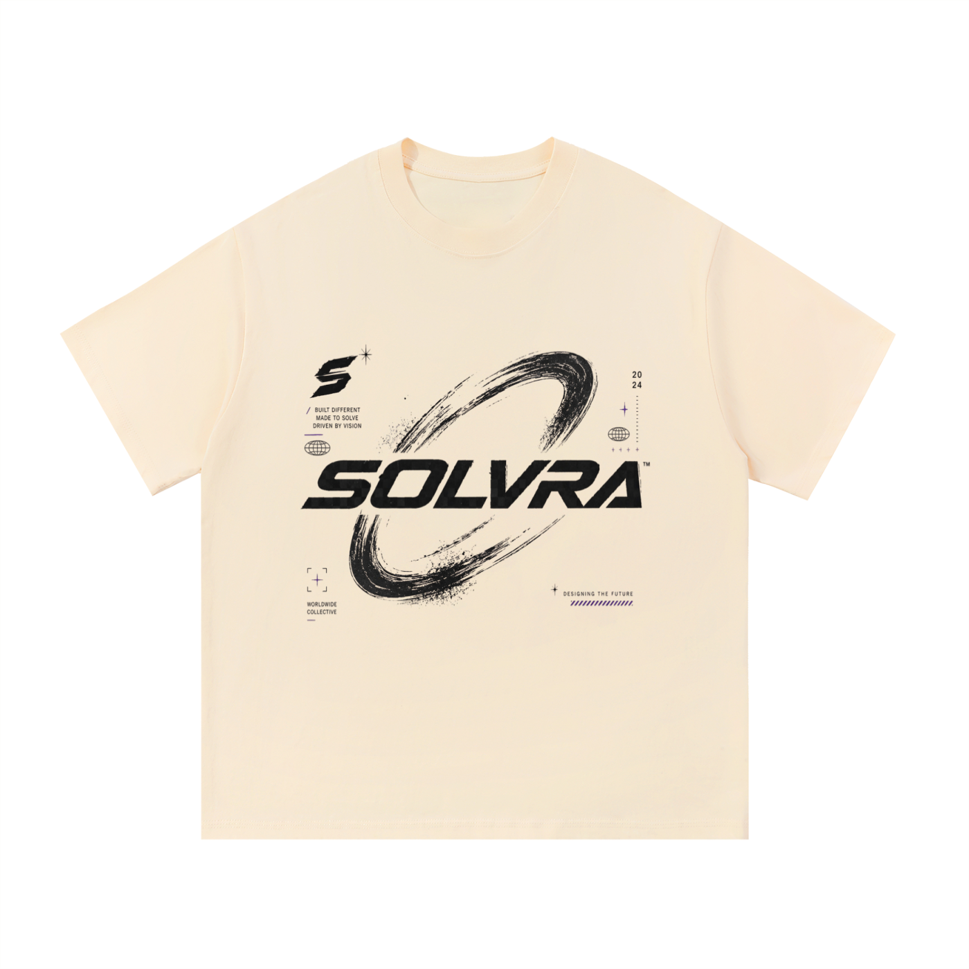 SOLVRA Essential No. 001 Galaxy Graphic Tee