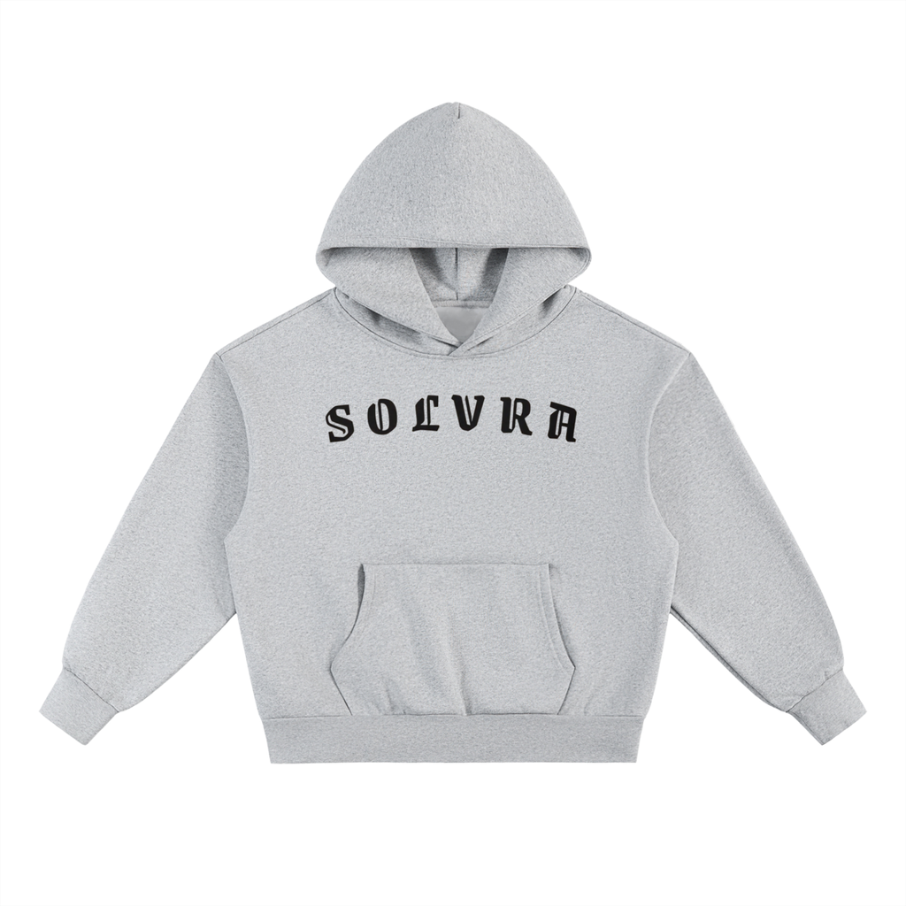 SOLVRA Mens Essential Hoodie Grenz