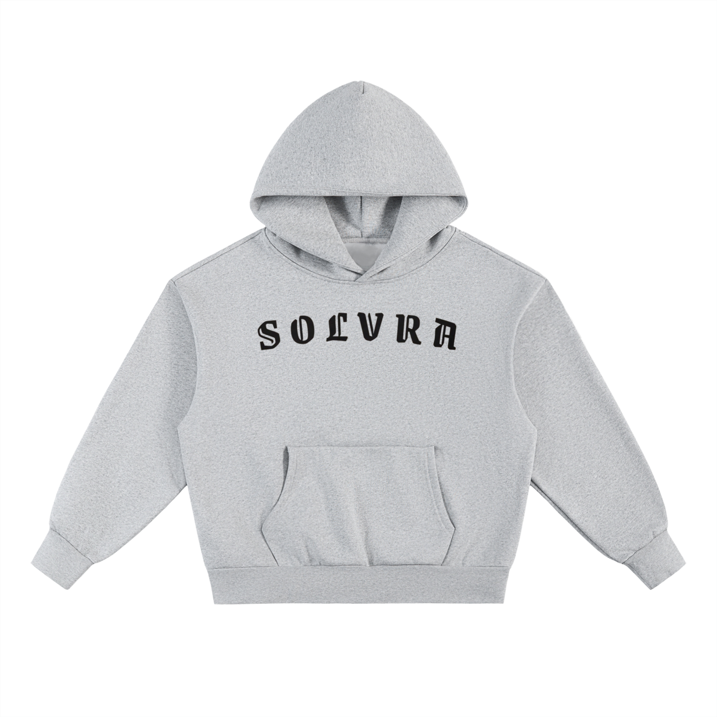 SOLVRA Mens Essential Hoodie Grenz