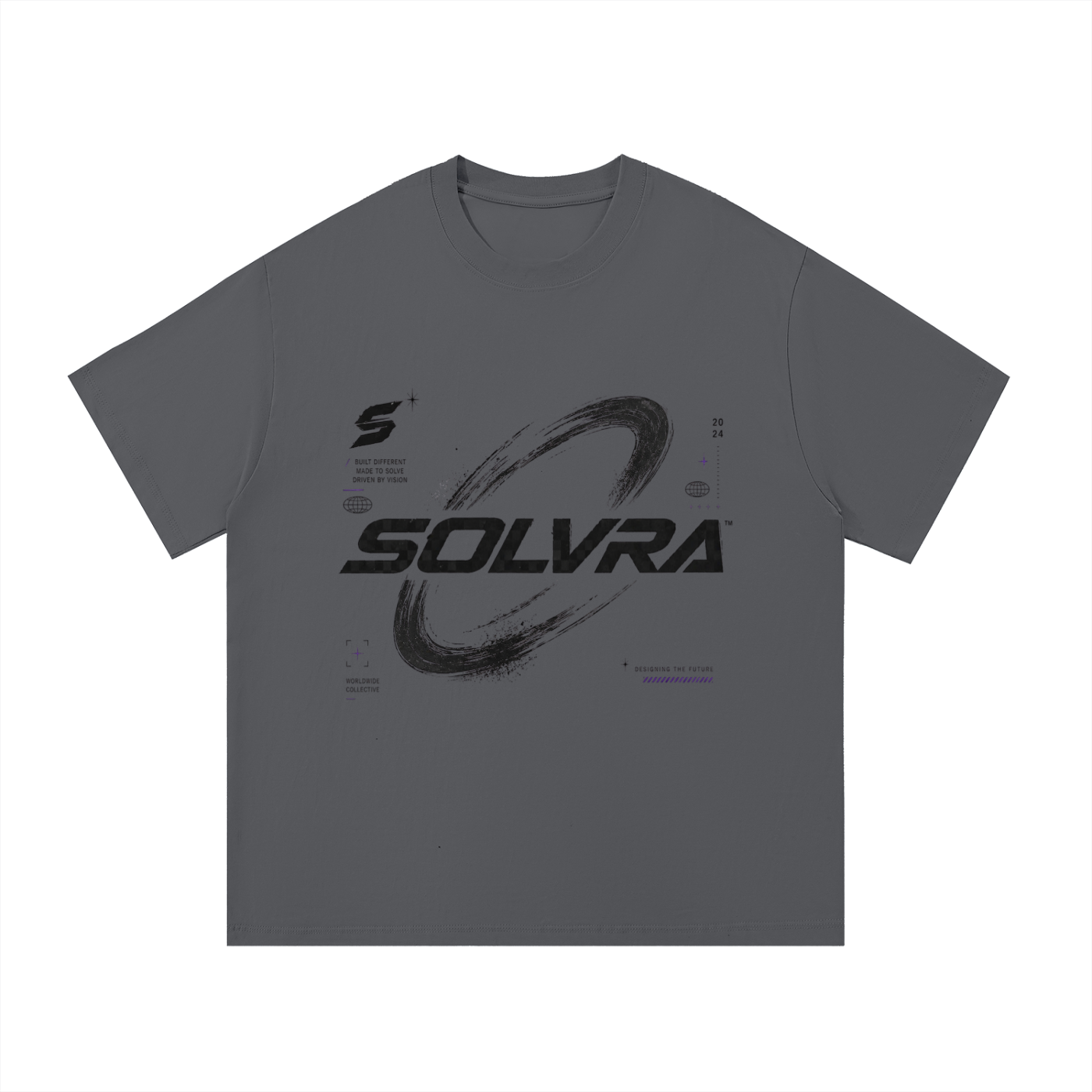 SOLVRA Essential No. 001 Galaxy Graphic Tee