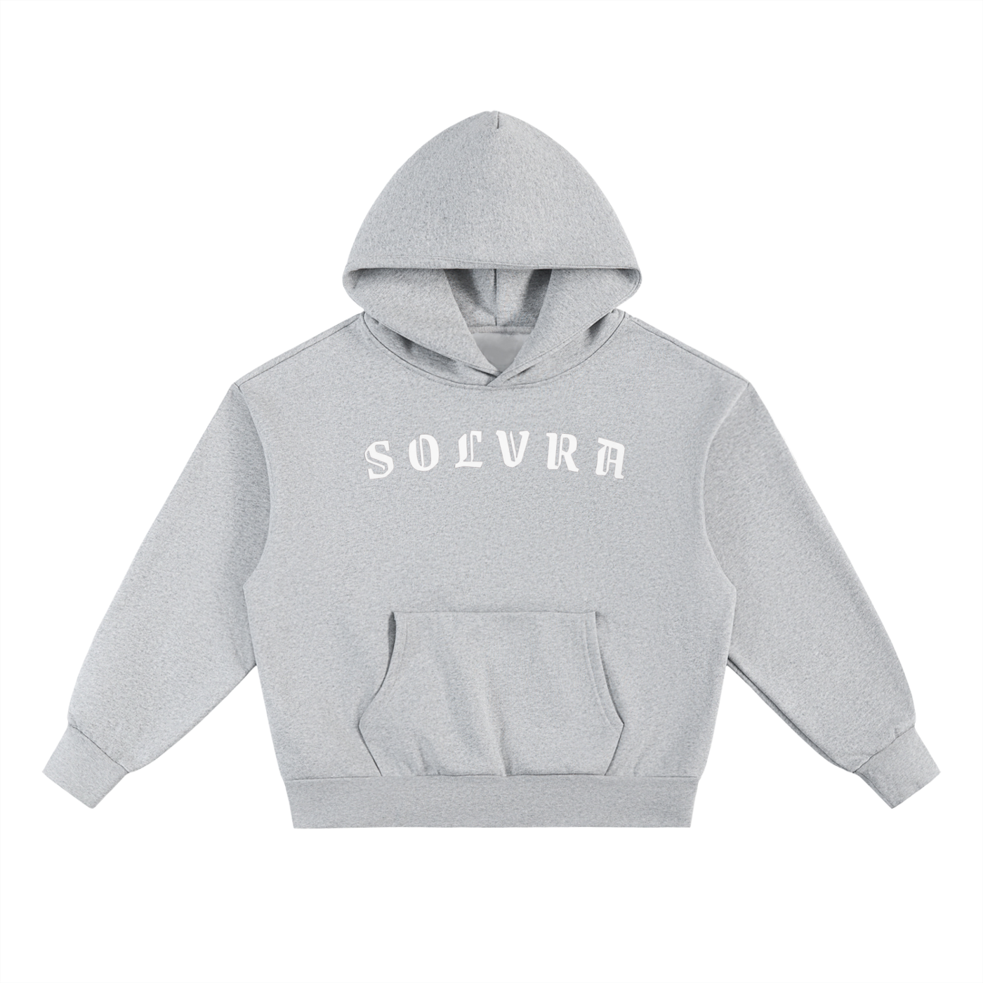 SOLVRA Mens Essential Hoodie Grenz
