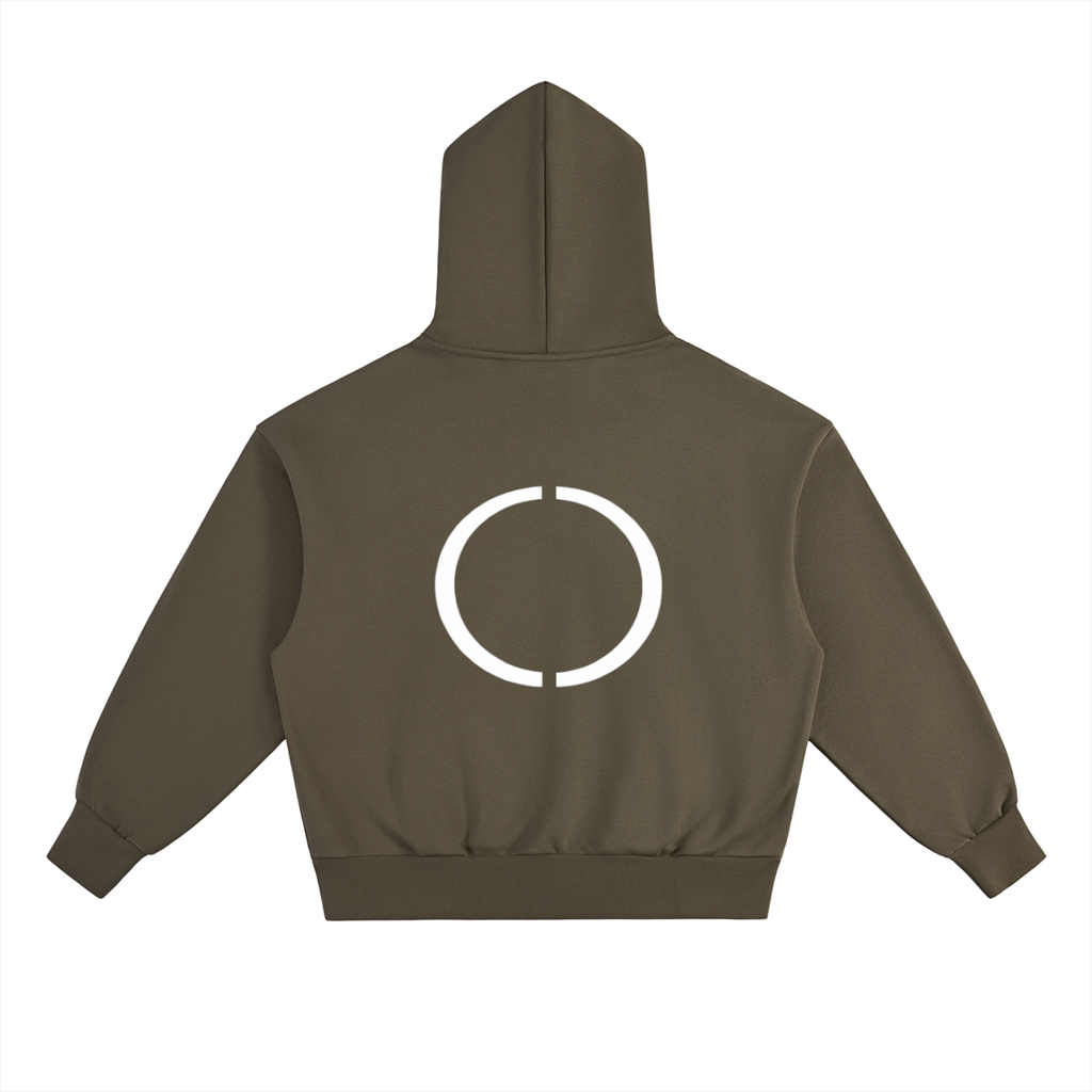 SOLVRA Mens Essential Hoodie Grenz