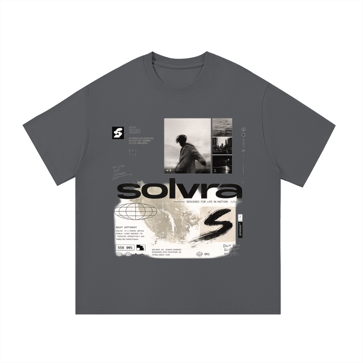 SOLVRA Essential No. 001 Destinations Graphic Tee