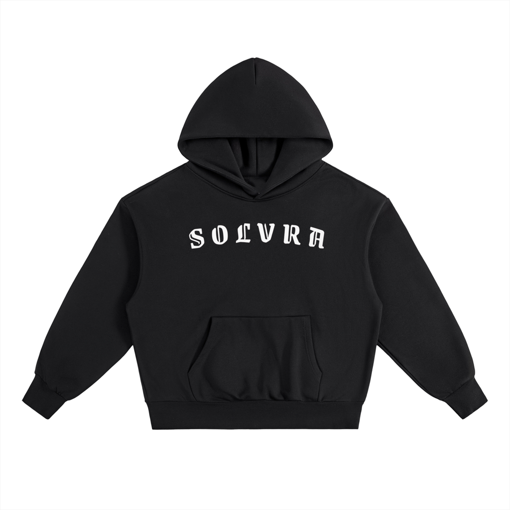 SOLVRA Mens Essential Hoodie Grenz
